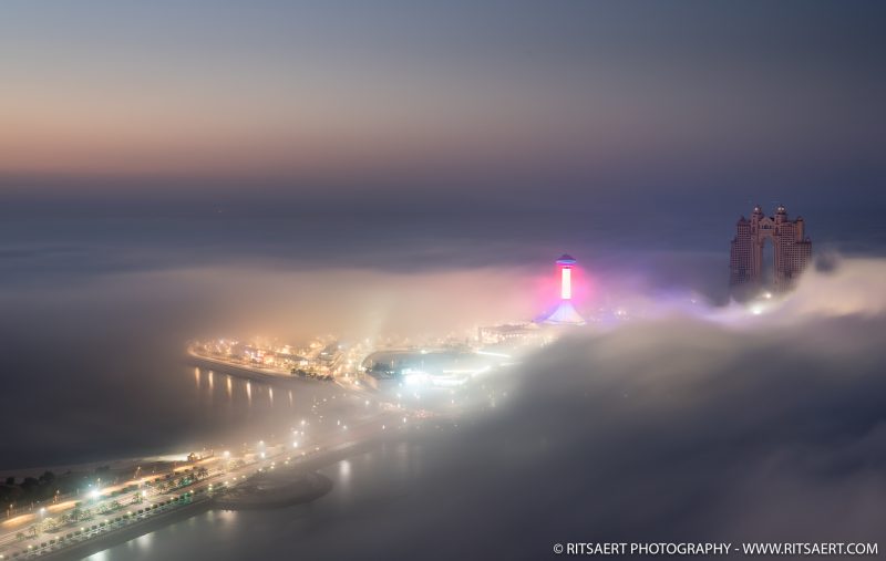 Marina under the clouds - Abu Dhabi
