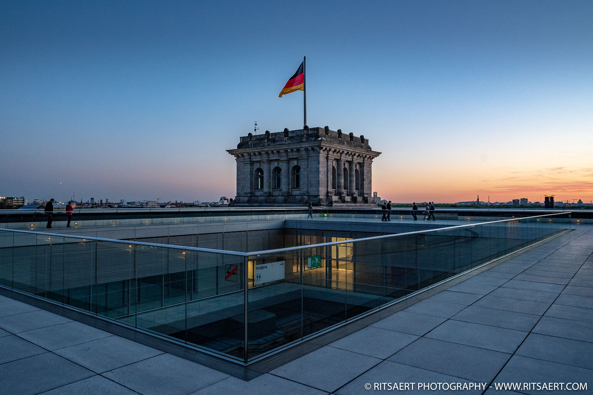 Roof top - Reichstag - Berlin - Germany